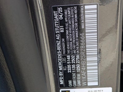 2025 Mercedes-Benz C-Class C 300 4MATIC® Sedan