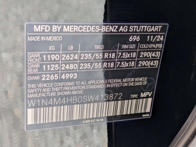 2025 Mercedes-Benz GLB GLB 250 4MATIC® SUV