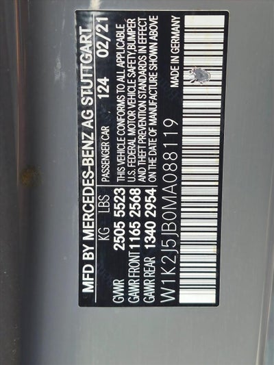 2021 Mercedes-Benz CLS CLS 450 Coupe