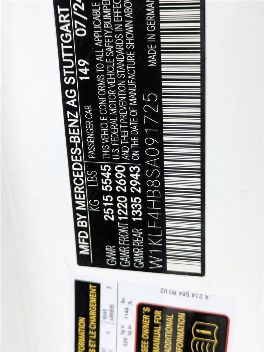 2025 Mercedes-Benz E-Class E 350 4MATIC® Sedan