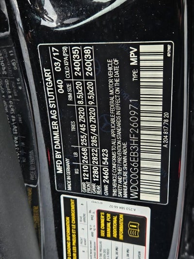 2017 Mercedes-Benz GLC AMG® GLC 43 4MATIC® SUV