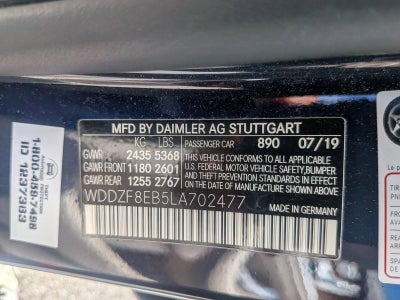 2020 Mercedes-Benz E-Class E 350 4MATIC® Sedan