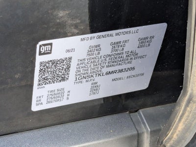 2021 Chevrolet Tahoe 4WD High Country