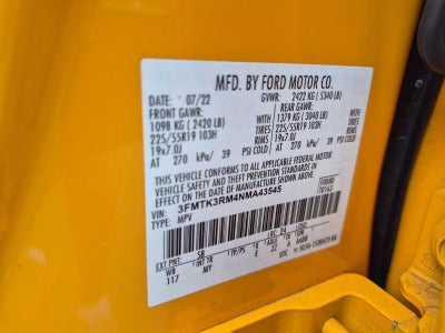 2022 Ford Mustang Mach-E Premium RWD