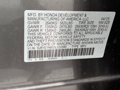2025 Acura MDX SH-AWD w/Advance Package