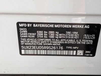 2024 BMW X5 xDrive40i Sports Activity Vehicle