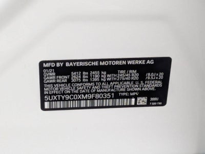 2021 BMW X3 M40i Sports Activity Vehicle