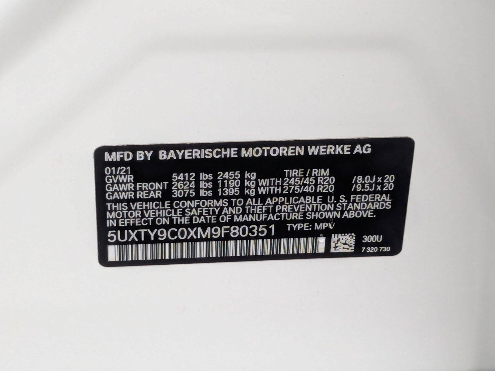 2021 BMW X3 M40i Sports Activity Vehicle