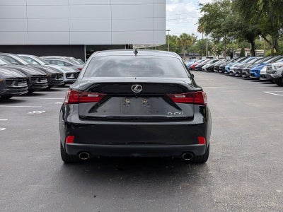 2014 Lexus IS 250 4dr Sport Sdn Auto RWD