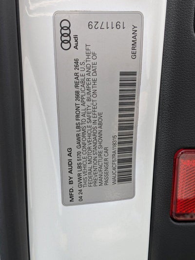 2024 Audi S5 Sportback Premium Plus 3.0 TFSI quattro