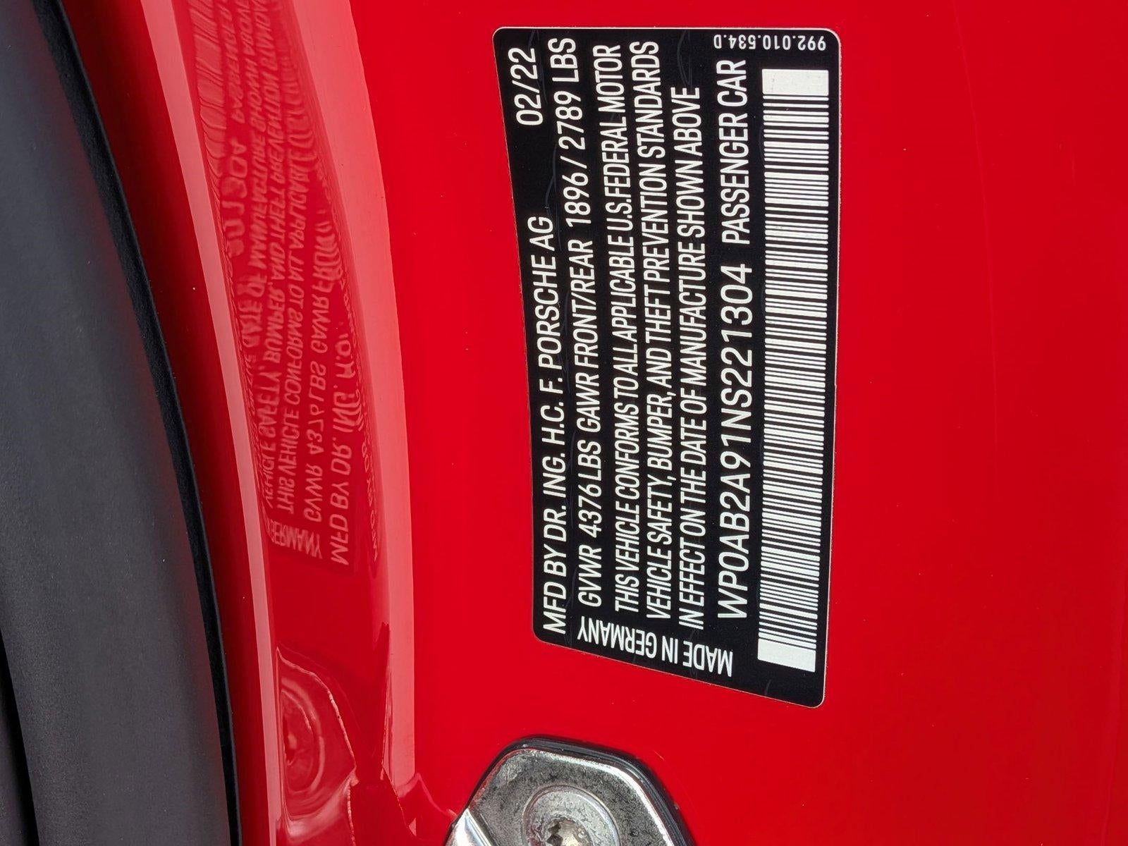 2022 Porsche 911 Carrera GTS Coupe