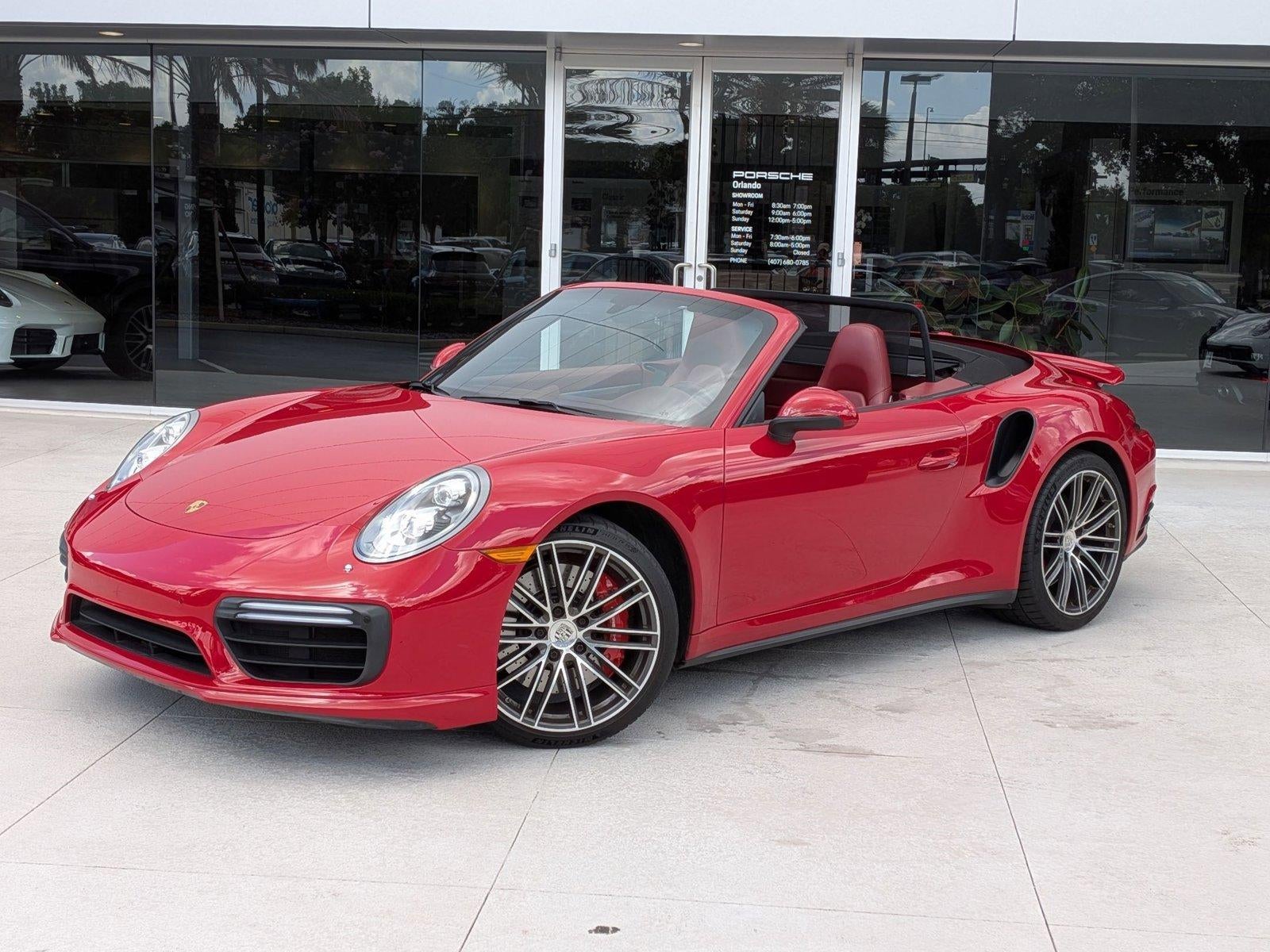 2018 Porsche 911 Turbo Cabriolet
