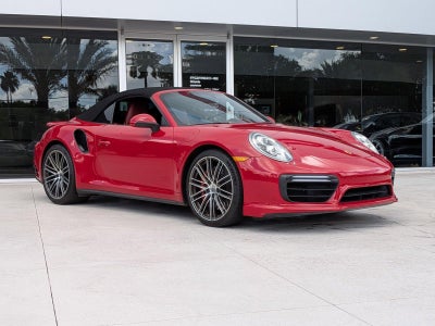 2018 Porsche 911 Turbo Cabriolet