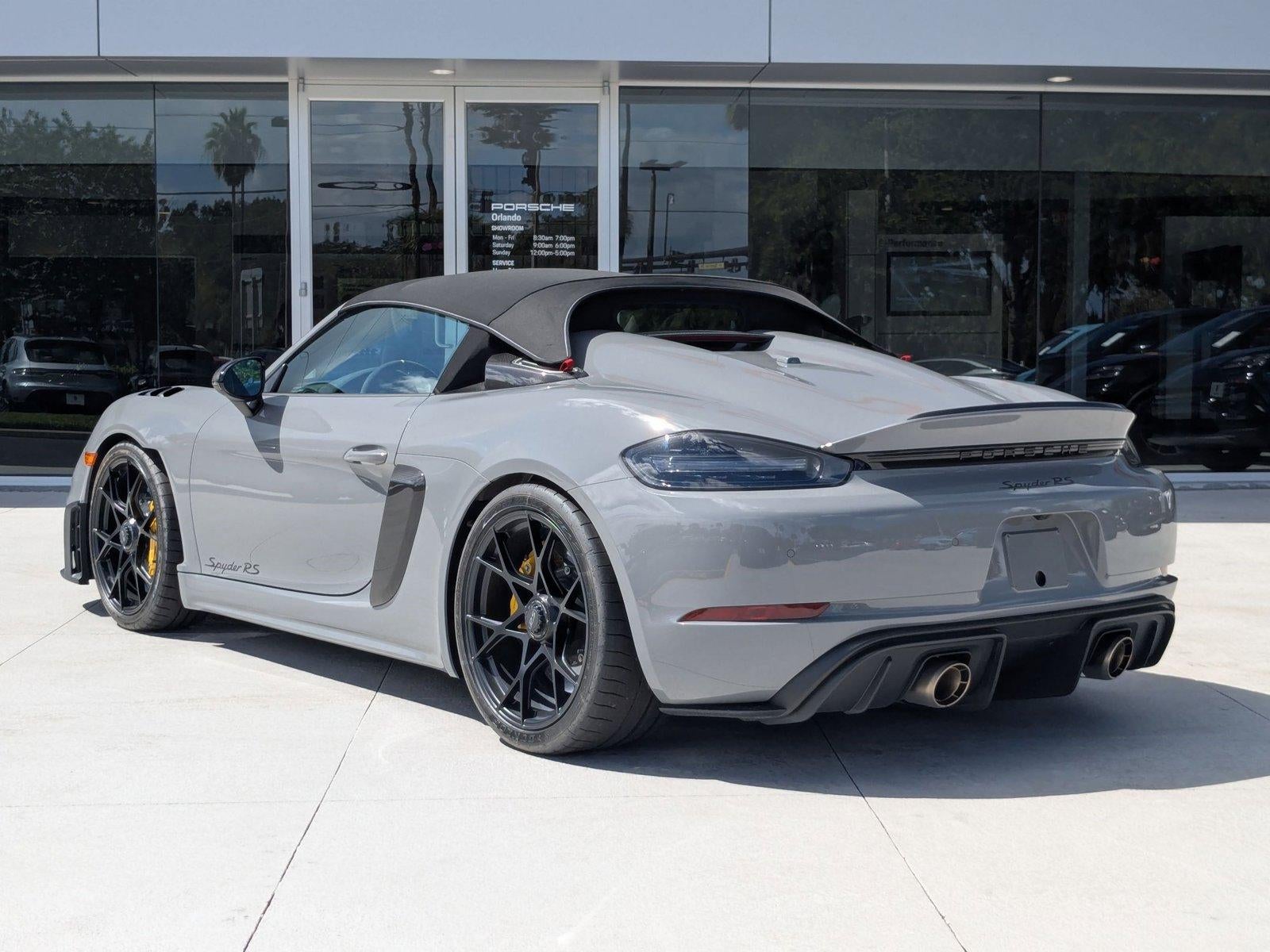 2025 Porsche 718 Spyder RS Roadster
