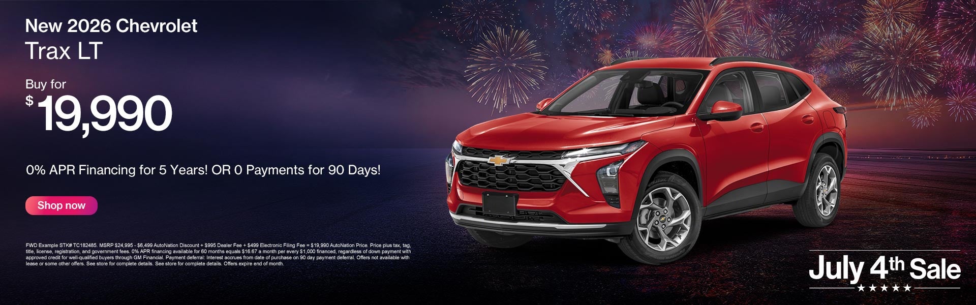New 2026 Chevrolet Trax LT