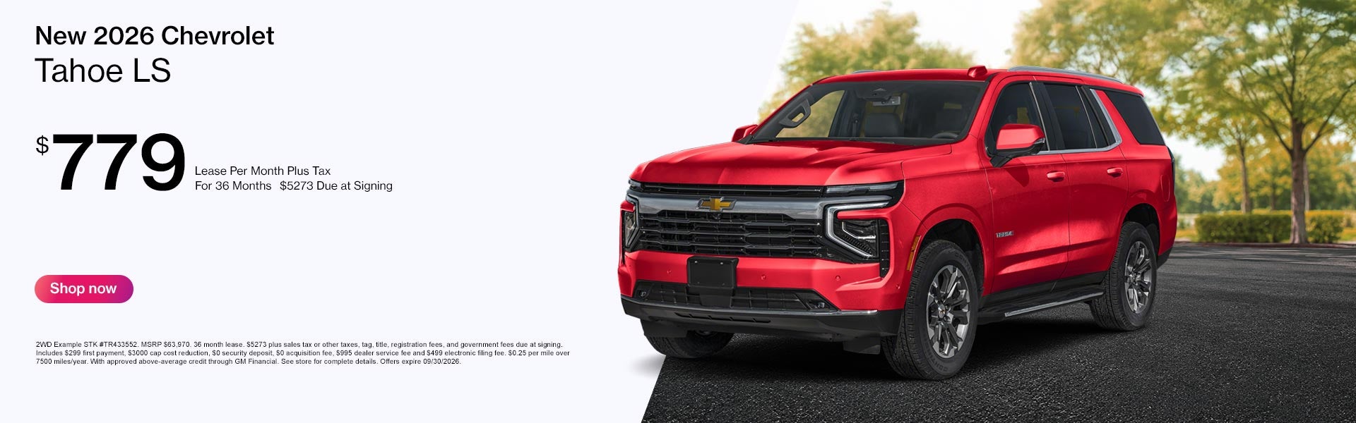 2026 Chevrolet Tahoe