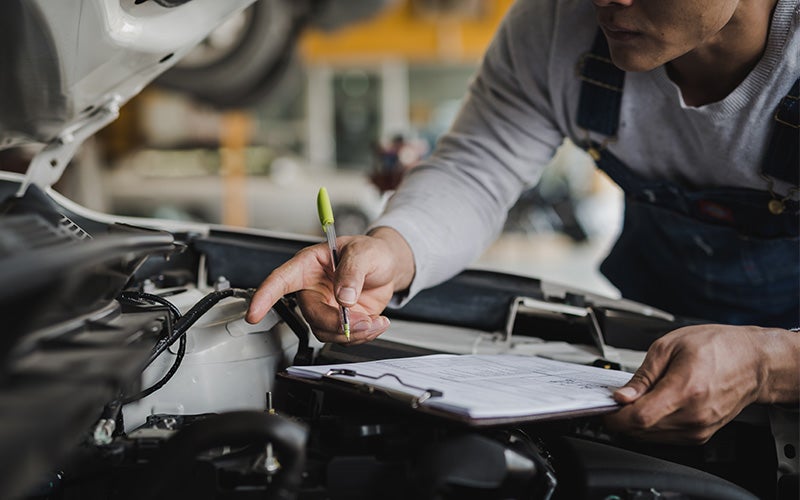 Engine inspection